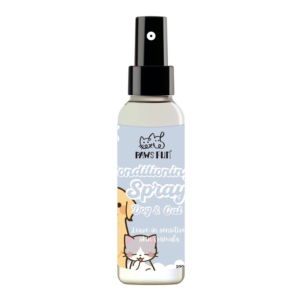 Spray revitalisant pour chiens et chats démêlant pour les poils