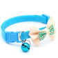 Collier en Nylon, Grelot et Nœud Papillon Ajustables pour Chats