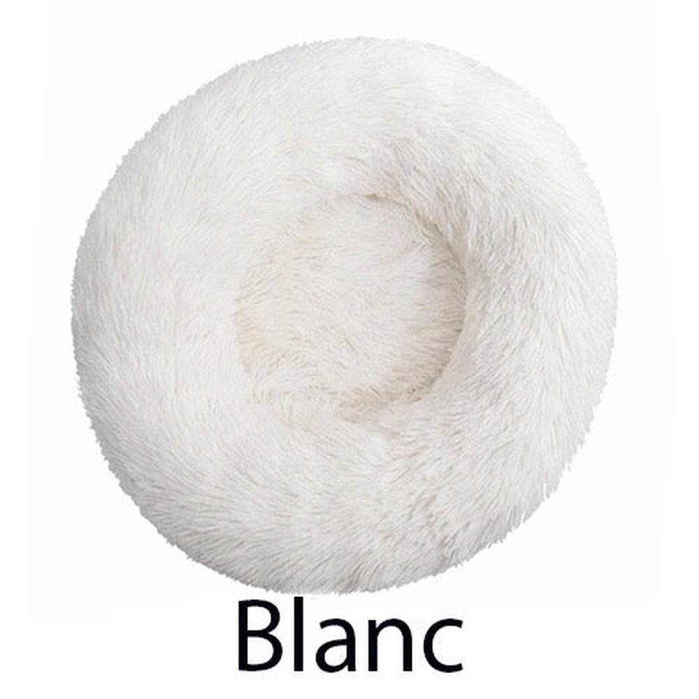 Coussins rond en peluche pour chiens et chats