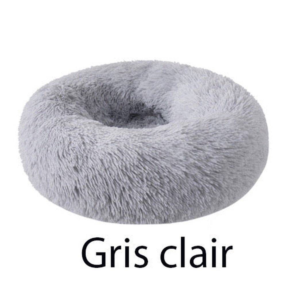 Coussins rond en peluche pour chiens et chats