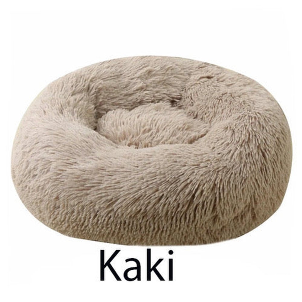 Coussins rond en peluche pour chiens et chats